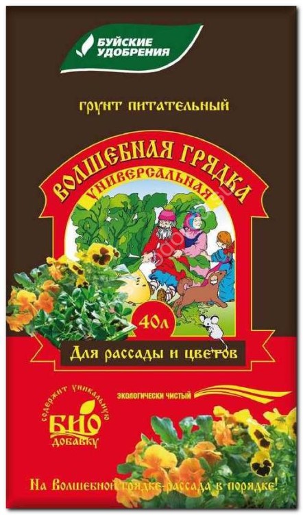 Грунт ВОЛШЕБНАЯ грядка 6л/6шт Грунт ВОЛШЕБНАЯ грядка 6л/6шт