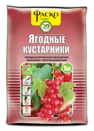Удобрение ЯГОДНЫЕ кустарники 5М гран  1кг/20шт
