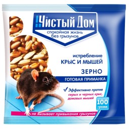 ЧД зерно от крыс и мышей Форэт  200г/50шт  03-028