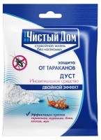 ДУСТ ЧД 50г/100шт (тараканы,блохи,клопы,муравьи) 02-452