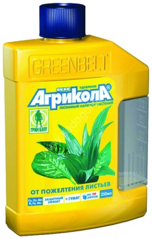 Агрикола аква-от пожелтения листьев GB 0,25л/25шт 04-447 Агрикола аква-от пожелтения листьев GB 0,25л/25шт 04-447